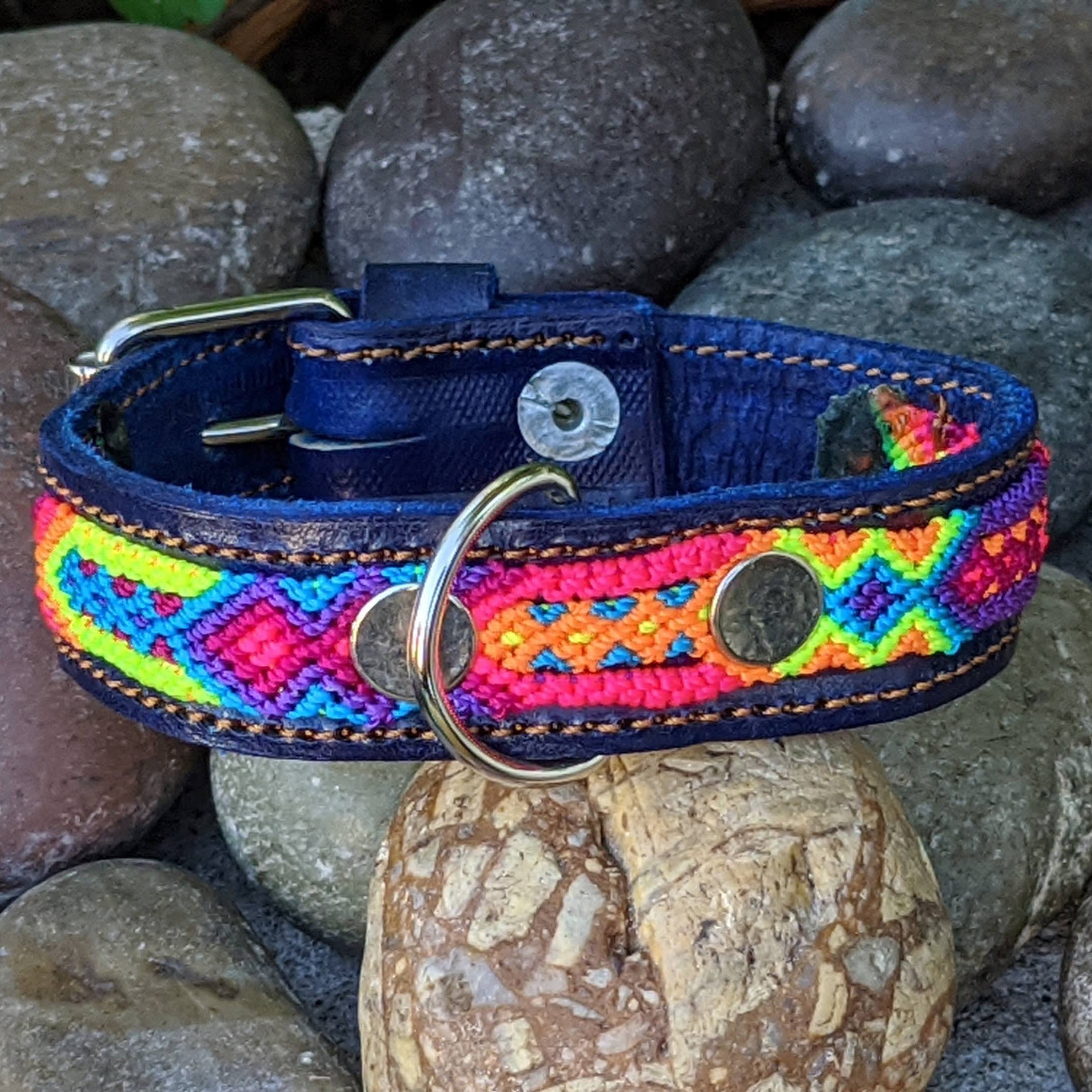 Mexican leather dog collar shop
